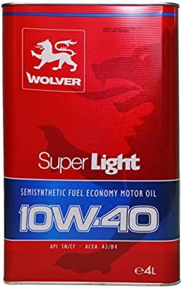 WOLVER SUPERLIGHT 10W-40 OIL 4L